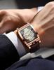 Men's Fashion Tourbillon Genuine Leather Motorcycle Watch - Waterproof & Luminous