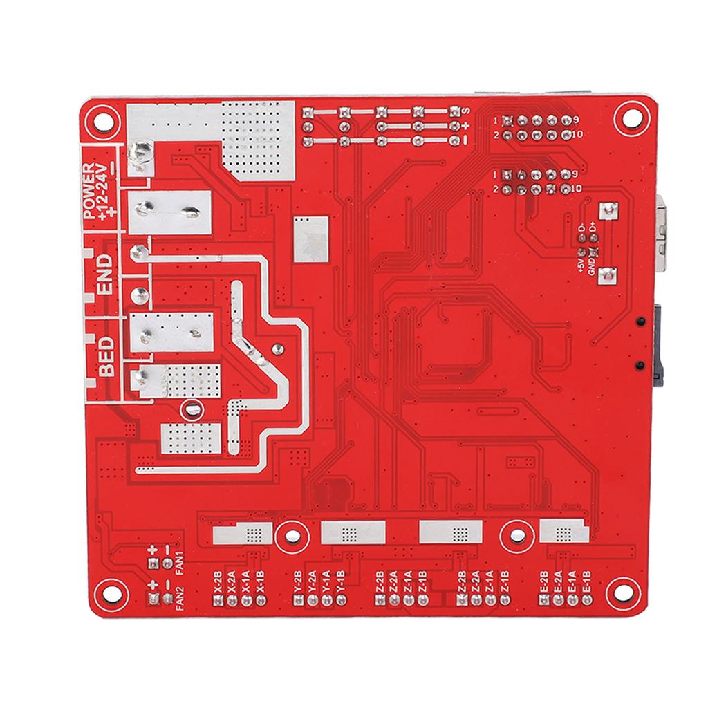3D Printer Motherboard PWM 3 Way Output Mainboard Module for Anet A8 PLUS 12‑24V USB Interface