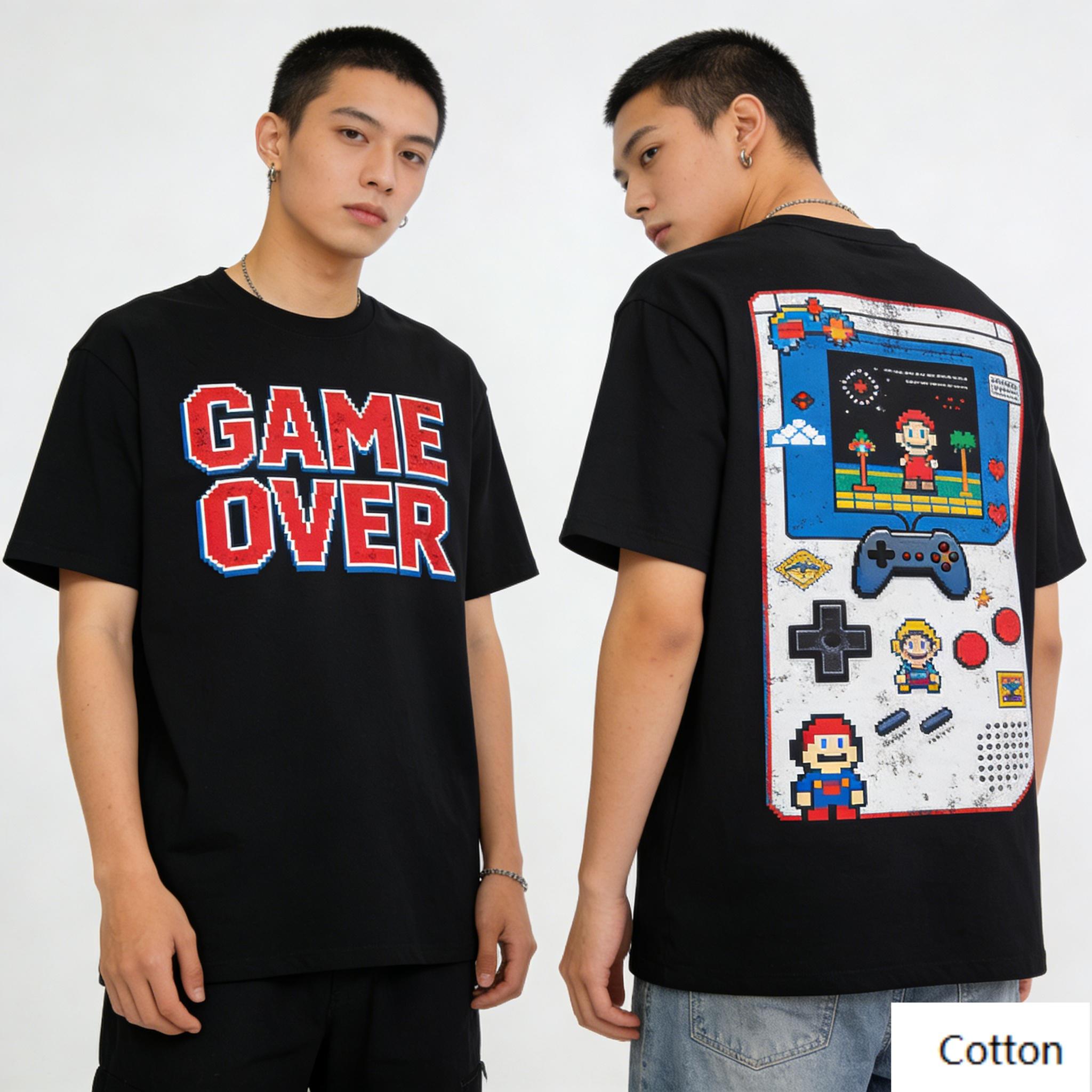 Street Vibe Graffiti Skull Graphic TShirt Unisex Pure Cotton Casual Top with Edgy Spray Paint Print Perfect for Hiphop S