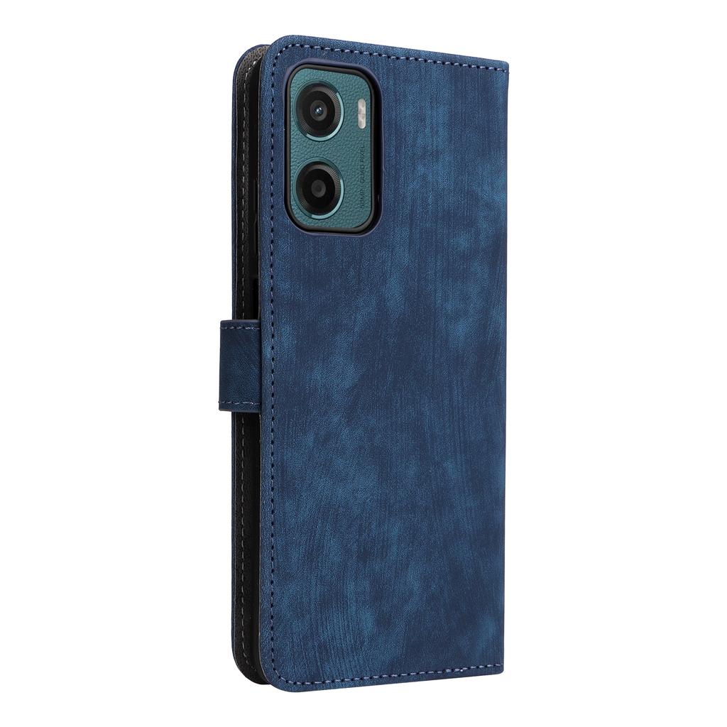 For Motorola Moto G05 4G/E15 4G Wallet Case RFID Blocking PU Leather Cover Stand View