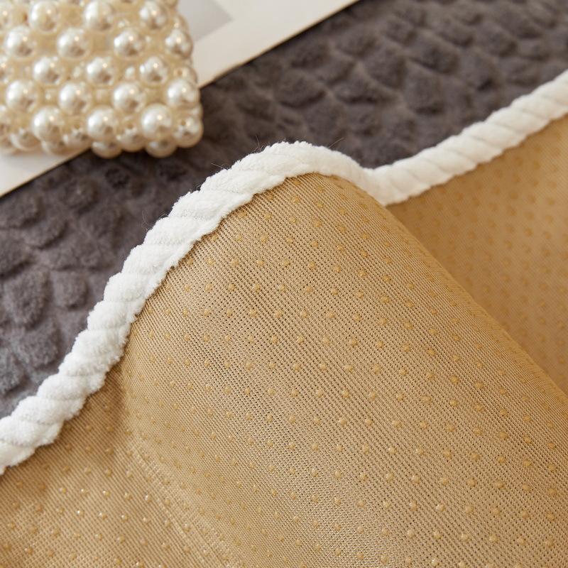 New Thicken Plush Sofa Covers Stones Shape Sofe Cover Anti-slip Couch Protector Slipcover Removable Sofa Cushion for Living Room