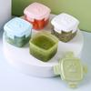 Cat Paw Pattern Lid Sauce Box Round/square Salad Dressing Containers Crisper Box  Outdoor