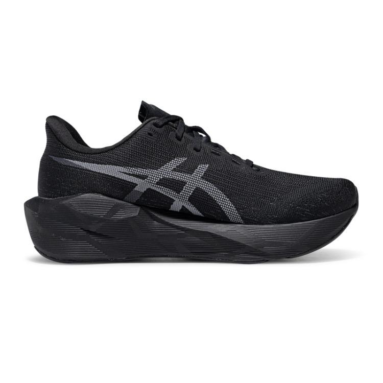 Asics Novablast 6 Szerokie Wygodne Oddychające Responsywne Buty do Biegania Męskie sneakers Czarny Biały 1011C242-002