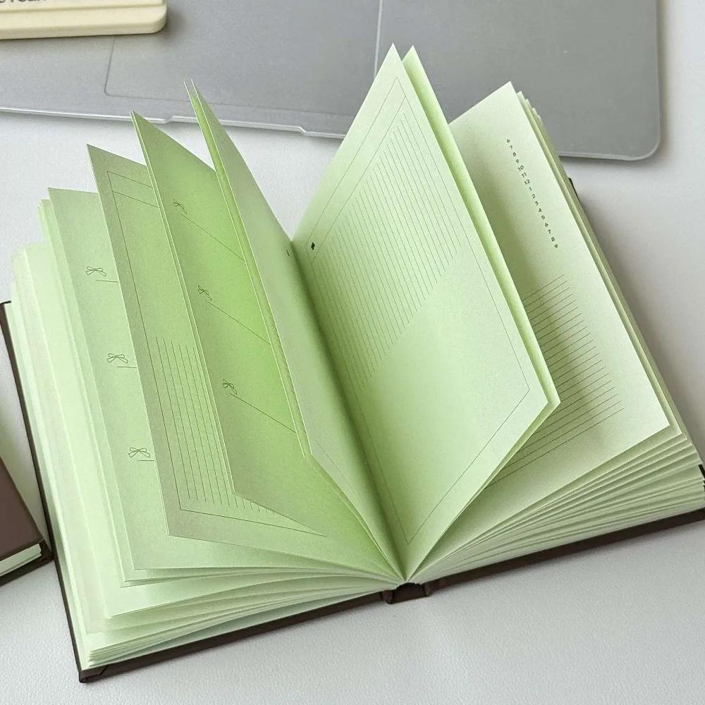 Kawaii A6 Notebook Hard Shell DIY Scrapbook Schedule Planner Book Chocolate Cover Travel Journal Gift