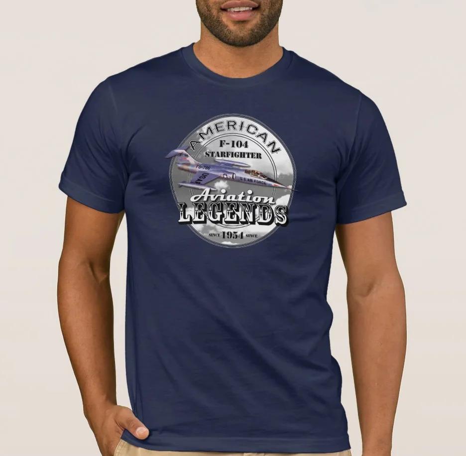 

F104 Starfighter Fighter Aircraft TShirt 100 Cotton ONeck Summer Short Sleeve Casual Mens Tshirt Size S3XL 4XL