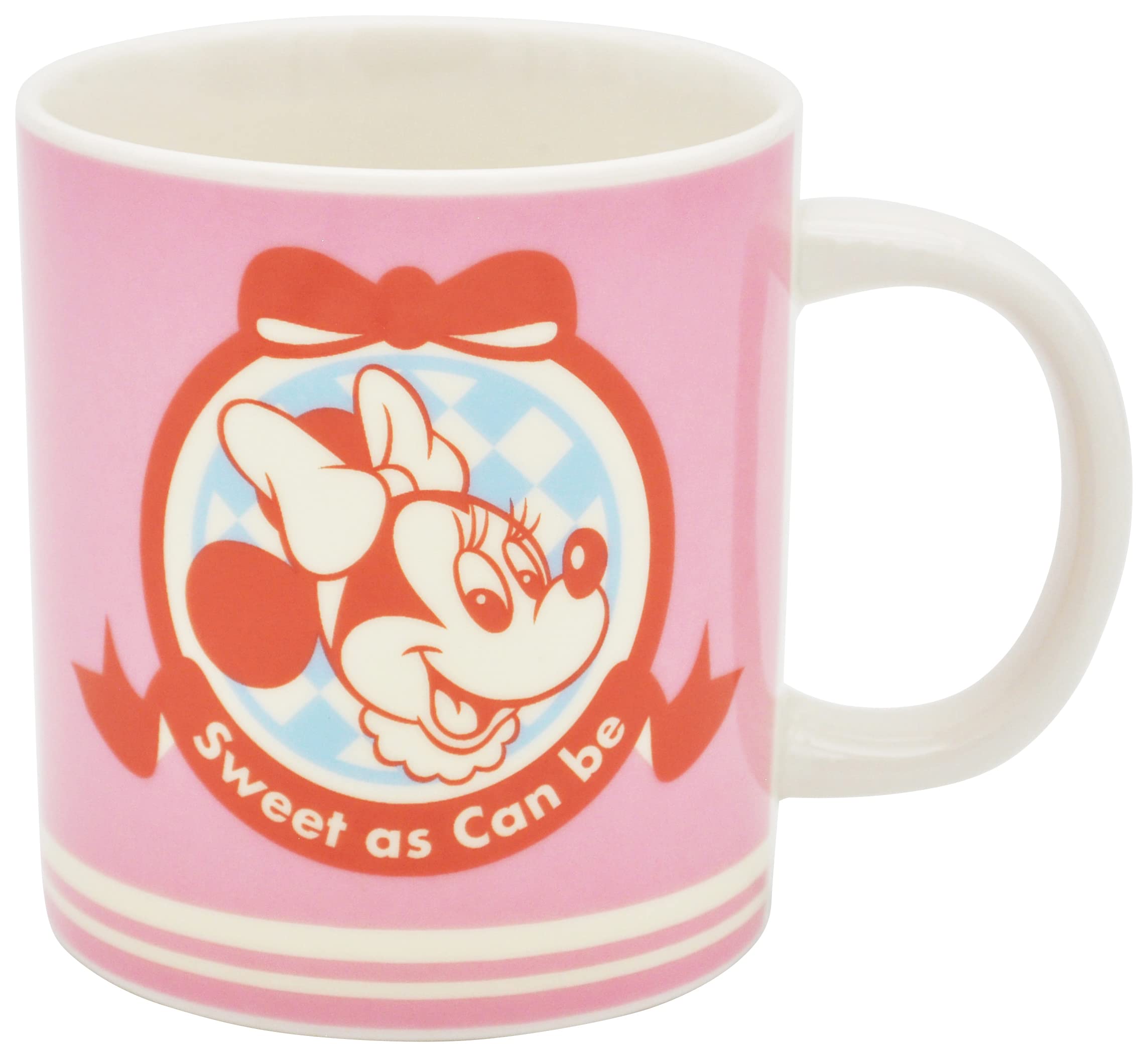 

Disney Minnie Mouse Mug, Approx. 350ml, Retro Pop Mug, Made in Japan, 3305-02