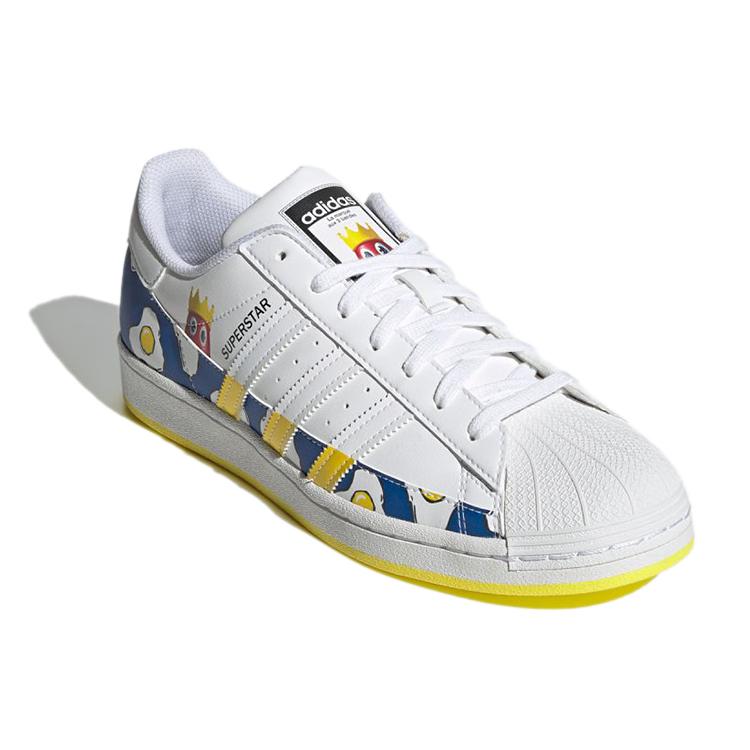 Superstar Philip Colbert x Superstar Adidas Originals 'Save The Lobster - Fried Eggs' GX7997