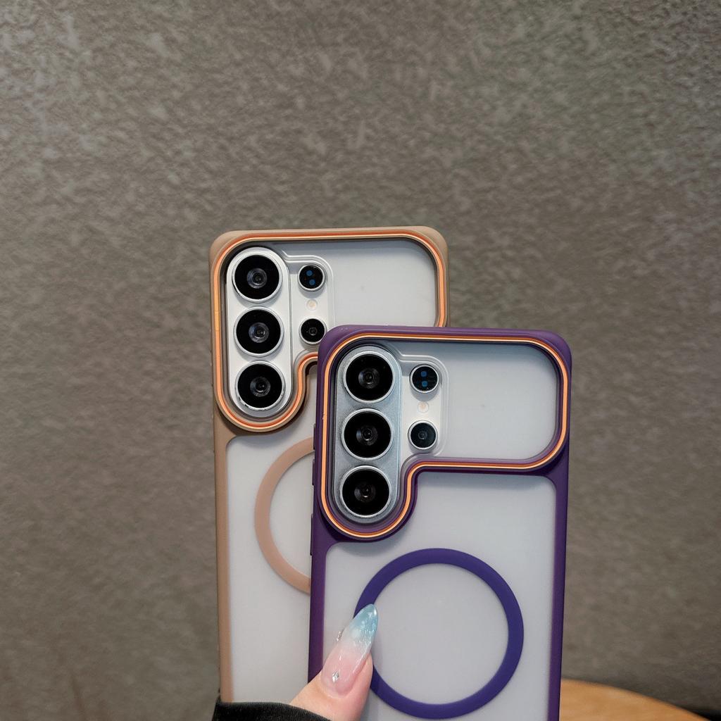 Applicable to Samsung S26Ultra Premium Magnetic S25Ultra Mobile Phone Case S24plus Anti-drop S23FE Protective Case
