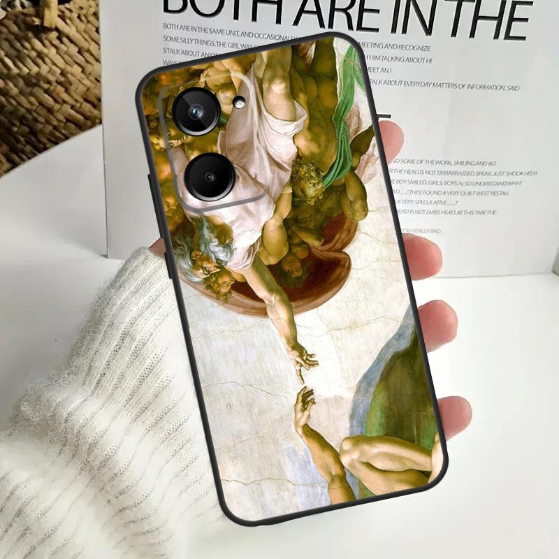 

Ренессанс Арт Краска для Realme GT Neo 5 GT5 9 10 11 12 Pro Plus C30 C31 C33 C35 C25s C21Y C51 C55 C67 C53 Чехол Realme C55