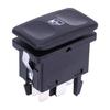 Window Button Repair Part, 6K0959855A, Car Window Control Button with Snap In Housing and Single Press Layout for Dashboard Button Service, 1 Pack