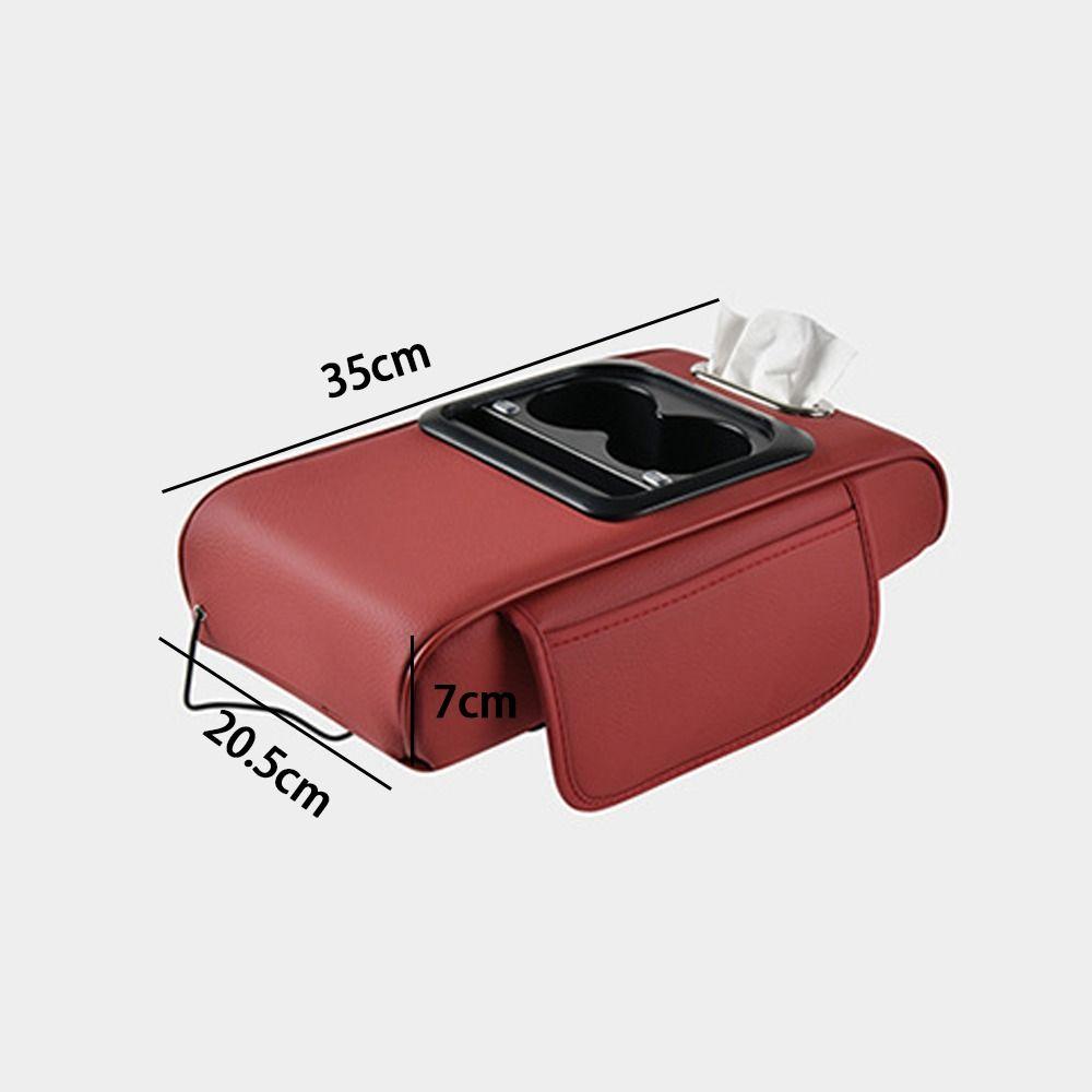 Multifunctional Armrest Pad Portable Storage Box New Car Armrest Pillow  Universal