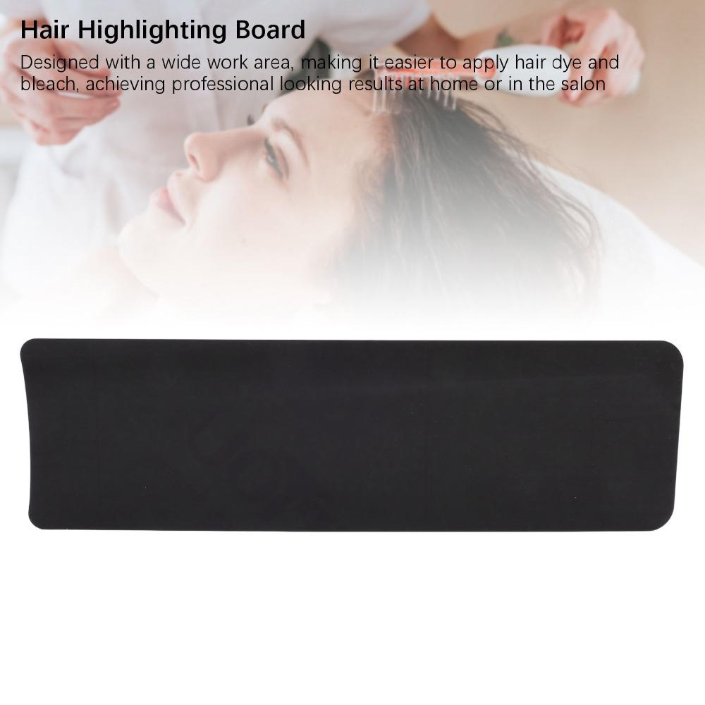 Acrylic Material Acrylic Hair Colour Applicator Black Color Hair Dye Board  Barber Shop