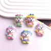 Lina Bear Resin Ornaments: DIY Cream Glue, Phone Case, Hair Accessories, Shoe Buckles