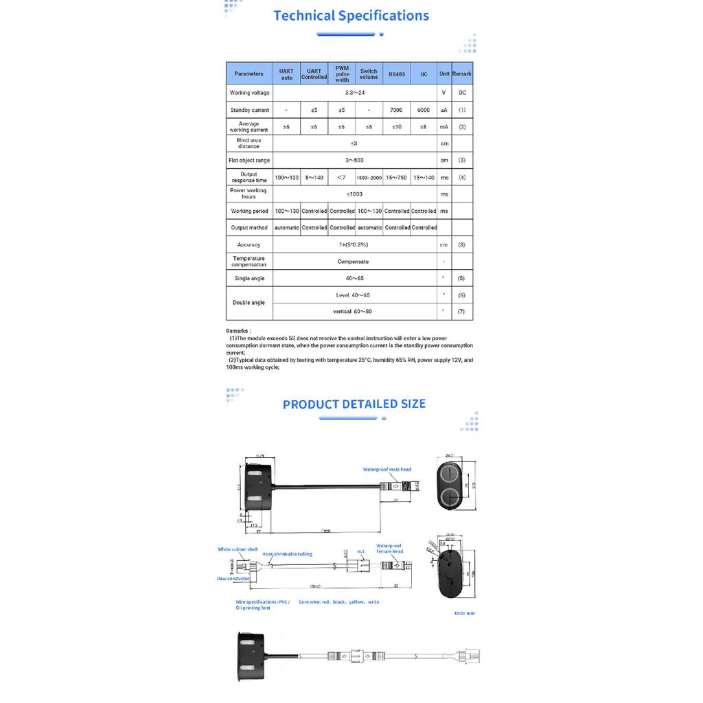 I2c Pixhawk APM Flight Control Ultrasonic Distance Measurement Measuring Sensor Automatic Sensing Intelligent AGV Robot
