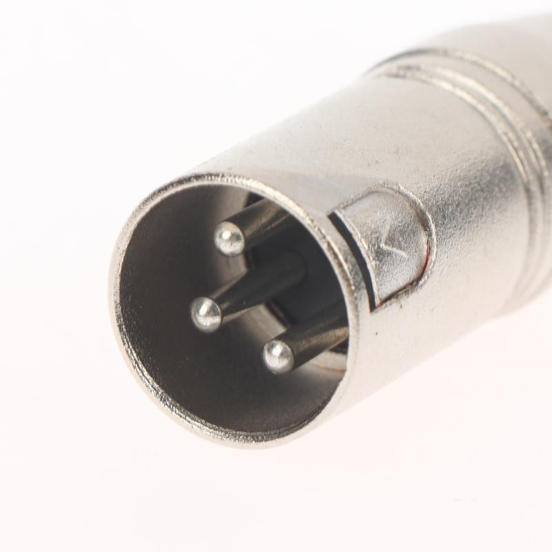 1/2Pcs 6.5Mm Stereo 1/4" Trs Male To Xlr 3Pin Female & Male Stereo Balanced Audio Connectors 1/4 Inch Trs To Xlr Adapter Set