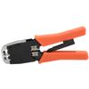 Crimp Pliers 45 Steel Cable Crimping Tool Ratchet Handheld Wire Pliers for RJ Connector
