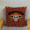 Home Decor Colorful Day Of The Dead Skull Pattern Pillow Pattern Cushion Cover Suitable For Sofa Bedroom Car Pillow Cover