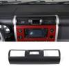 Matte Black Centre Air vent frame Trim Cover For Toyota FJ Cruiser 2007-
