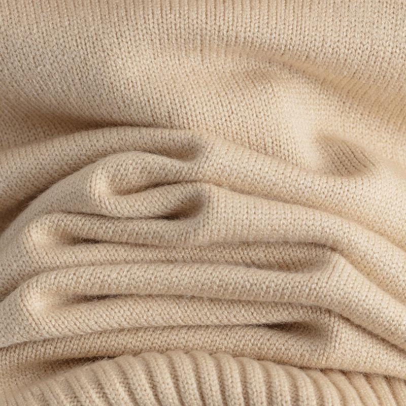 2024 Autumn/Winter Women's High Neck Sleeveless Knit Vest Top