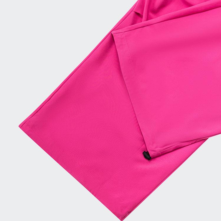 Adidas Originals Cargo Pants Solid Color Logo Loose Mid Waist Long Breathable Sports Work Pants Men Pants Pink JG3951