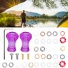 1Pair AMO Lure Fishing Reel Refit Handle Knob 27.5mm for Lowprofile Reel Spinning Reel