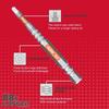 PH2 T20 T25 SQ2 Cross Screwdriver Non-slip  Magnetic Batch Head Hardness Drill Bit Screw Driver Hand Tools 50/75/100/150MM