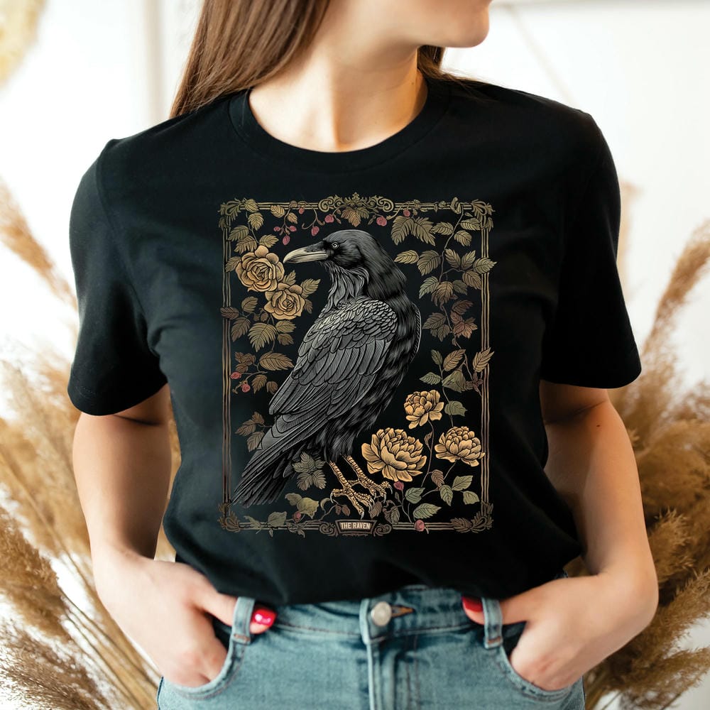 Tarot Card Comfort Shirts Goblincore Gothic Witchy Dark Academia Shirt Crewneck Casual Daily Unisex Y2K Top Streetwear