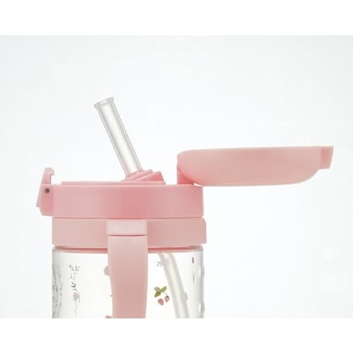 skater baby straw mug folding handle & shoulder type 2way type 370ml sanrio kitty recommended for ages 1 and up kshw2n-a
