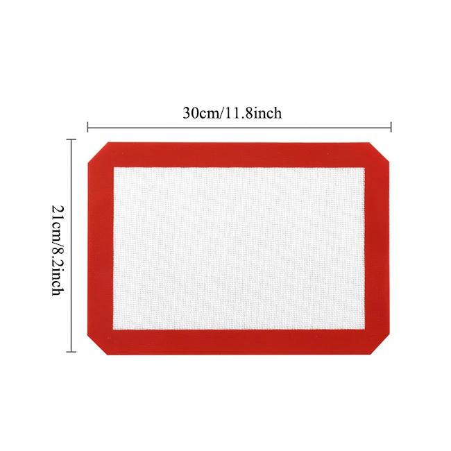 Silicone Macaron Baking Mat, Non-Stick Silicon Liner for Bake Pans & Rolling - Macaroon/Pastry/Cookie Making