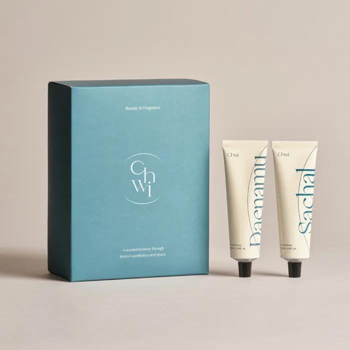 

[Чу] Веганский набор кремов для рук (50 мл х 2) Mugwort + flower garden