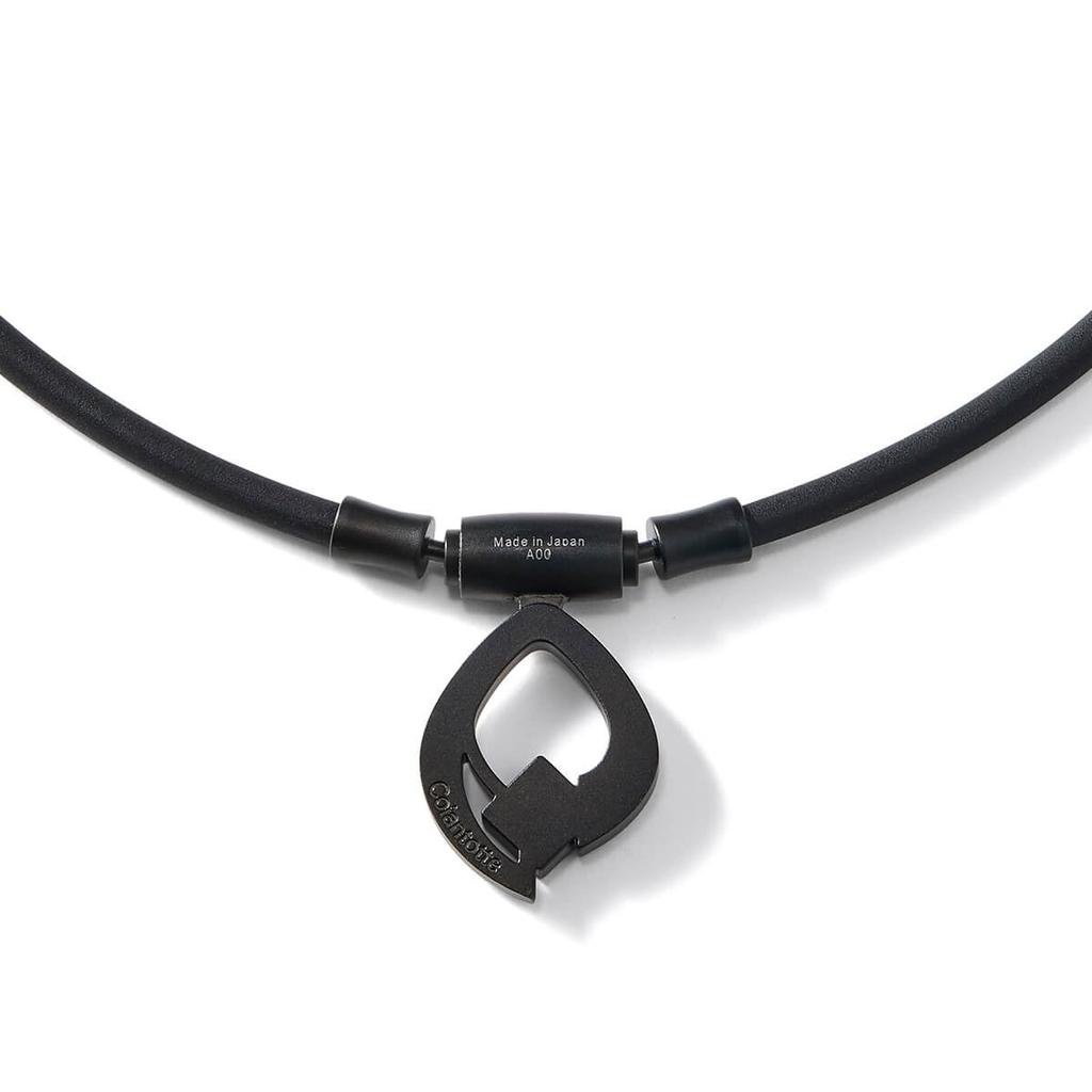 Colantotte TAO ARC Matte Black X L Necklace, Black,