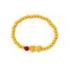 Gold Sand Bracelet, Palace Style, Ancient Method Beaded Pixiu Bracelet for Women, Retro, Long-lasting Colorfast Jewelry