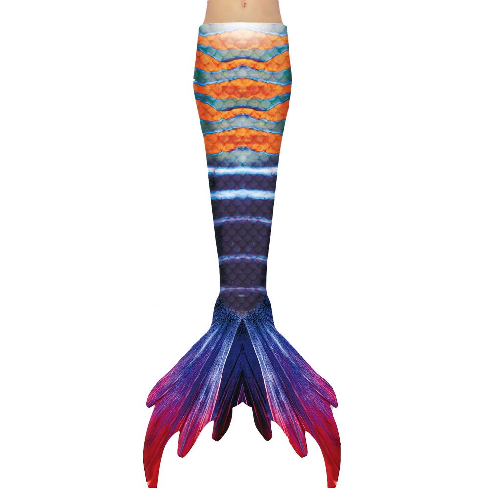 Costum de baie Costum de Prințesă Sirena pentru Copii cu Coadă - Stil Nou pentru Fete