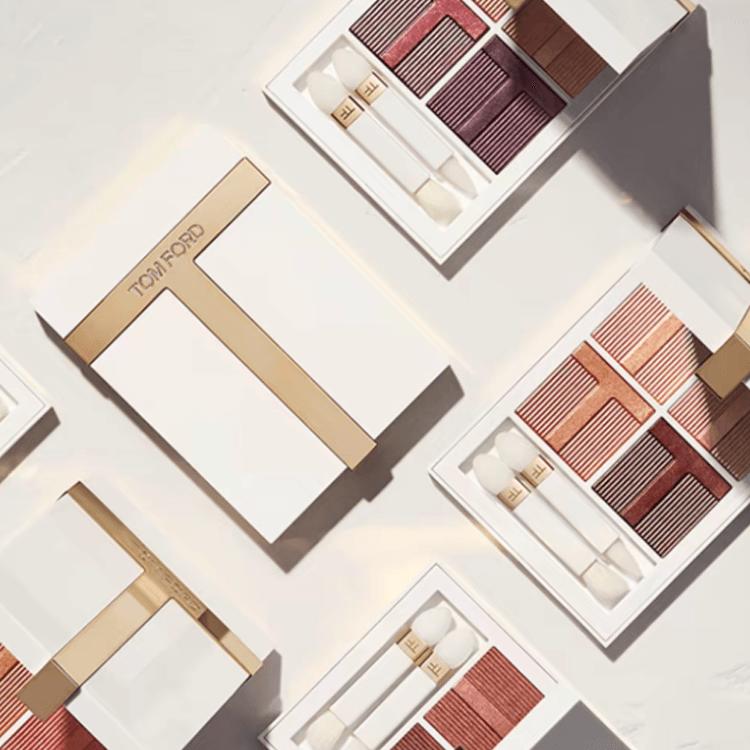 Tom FordSoleil Eye Color Quad Lumière Limited Gift Set, Baking Powder Quality Natural 7.2g  