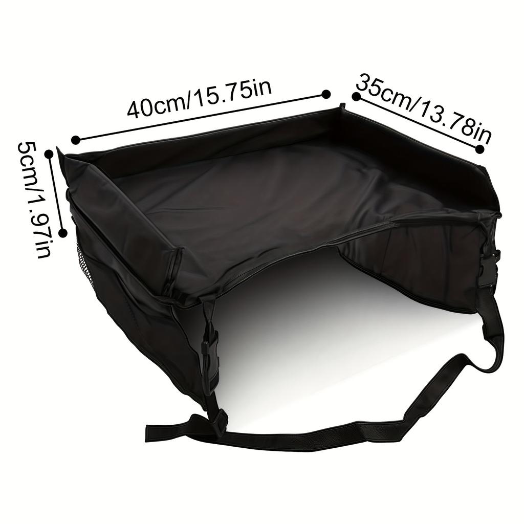 Faltbares & Erweiterbares Reisefach für Autositze mit mehreren Aufbewahrungstaschen - Leichtgewichtiges, wandmontierbares Design für Flugzeug, Auto