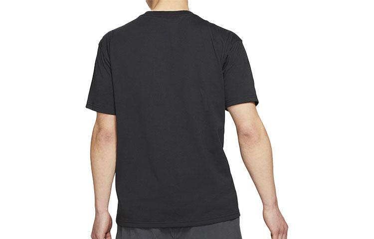 Nike T Shirts Men's Black Crew Neck Moderate DC5357-010
