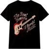 Guitar T Shirt Rock Music Graphic Tee Powerful Music Quote Band Style Design Top