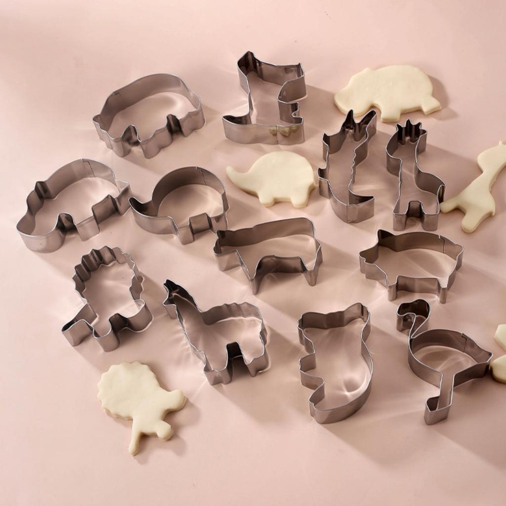 12PC Cookie Cutter Set - Fondant  Tools With Storage Case For Baking And Making