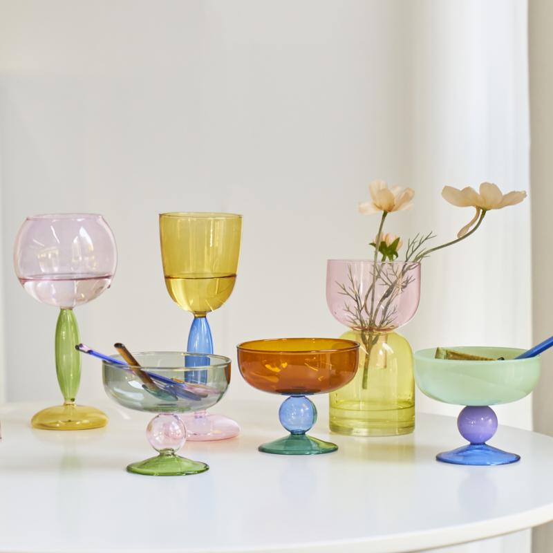 1pc Verre à Vin Verres Bordeaux Bourgogne Gobelet à Cocktail Barware Décor de Table Tasse Gobelet à Whisky