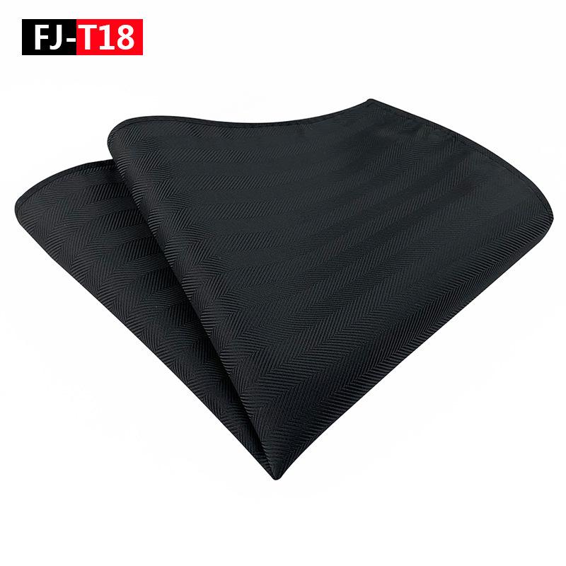 Herren Gestreiftes Polyester Seide Business Einstecktuch