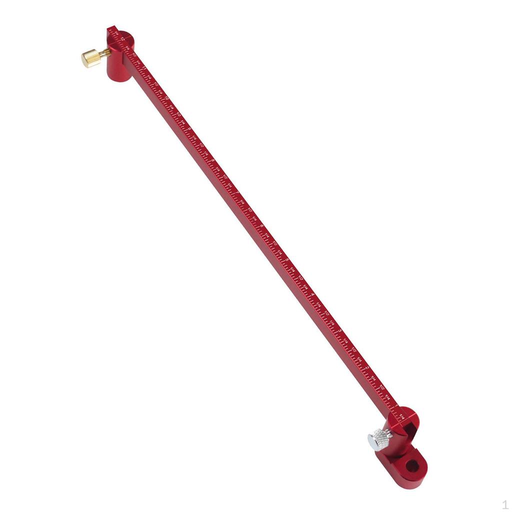 Woodworking Compass Scriber, Practical, Professional Easy To Use Circle Ruler Marking Gauge for Home