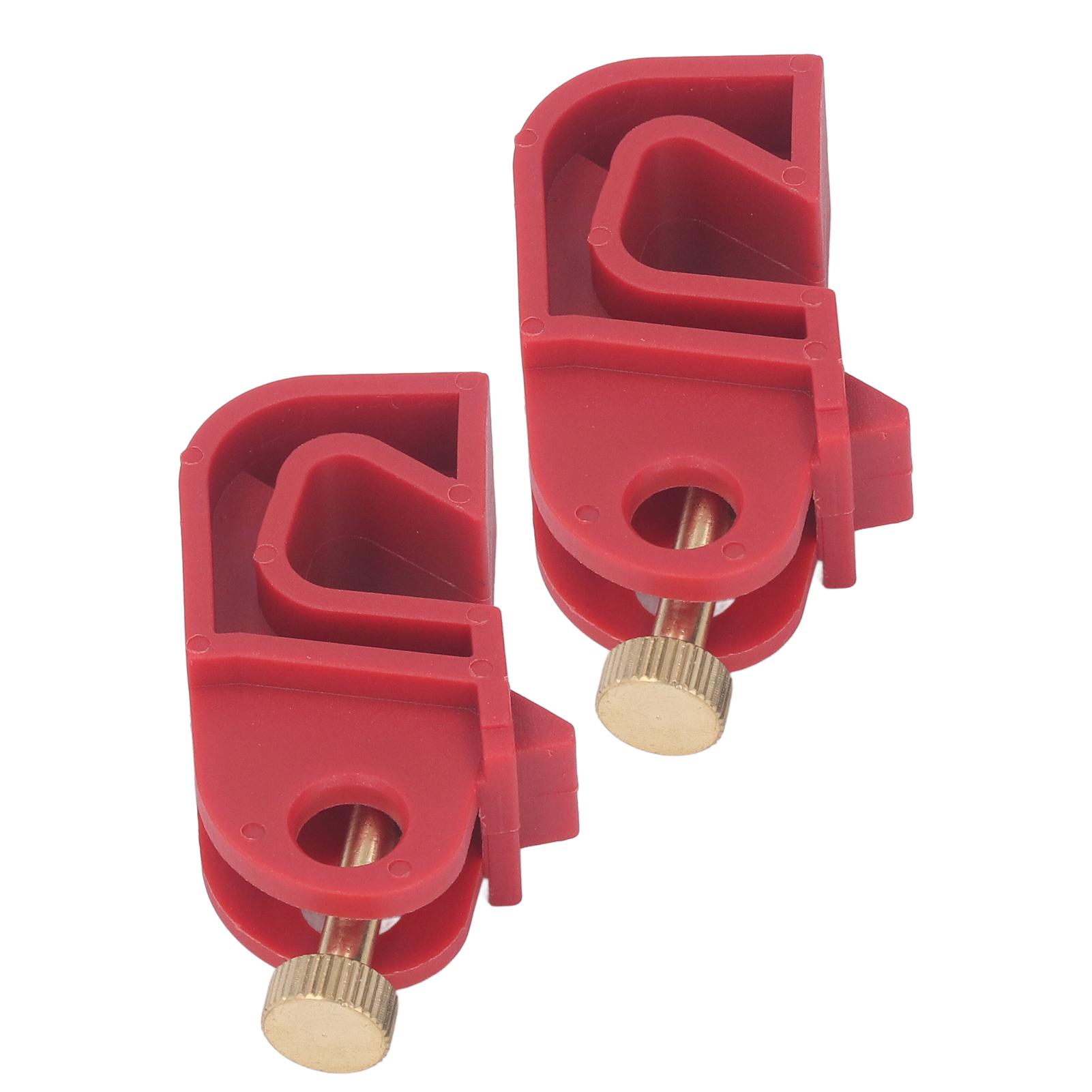 2Pcs Single Breaker Lockout Universal Multifunctional Circuit Lockout Tagout Device Industrial Shutdown Power Isolation ABS