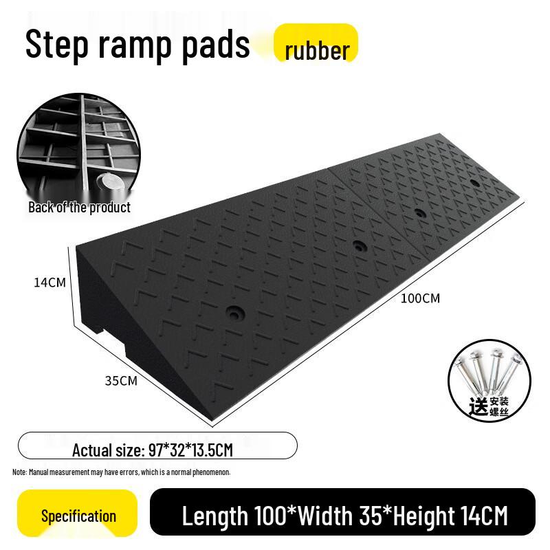 Rubber Road Speed Bump