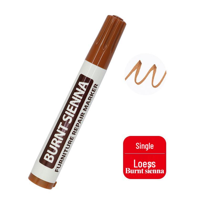 Wood Touch-Up Paint Pen for Repairing Scratches on Furniture, Doors, Windows, and Flooring