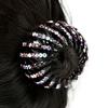 Damen Boldy Haaraccessoire (lila) Hochsteckfrisur Kubische Haarnadel