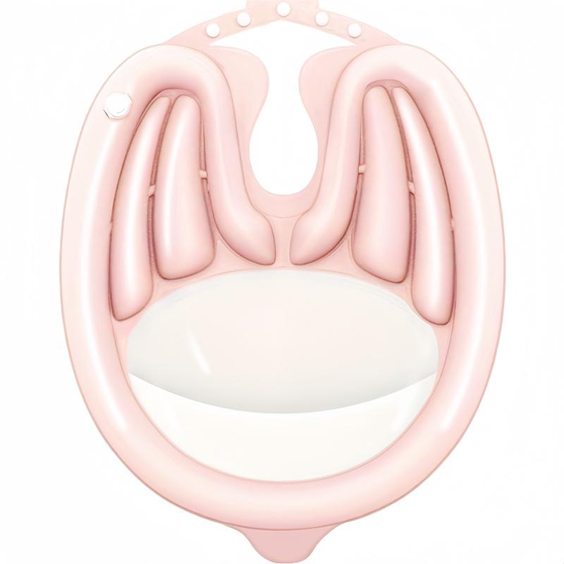 Portable Inflatable Shampoo Basin with Hose Bedside Bath Tub for Elderly, Pregnant Disabled, Easy Setup, Durable for Home Hotel