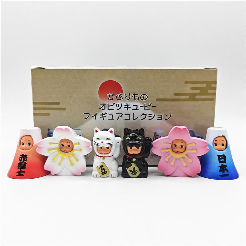 

Куклы Kewpish Love Dolls с изображением горы Фудзи и цветущей сакуры — идеальный выбор для детей и коллекционеров.