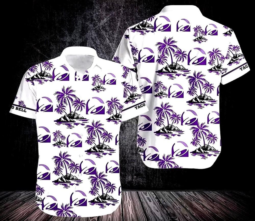 Taco Bell Hawaiian Shirt, Taco Bell Beach Summer Shirt, Taco Bell Lovers Shirt Unisex T-Shirt XXXXL
