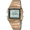 Data Bank DB360G-9A Men's Watch Gold Stainless Steel Digital Timepiece