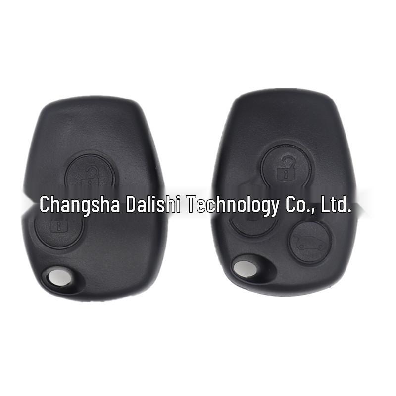 Renault 2-3 Button Remote Key Shell Replacement with 307 Blade Keyless Chip Interface